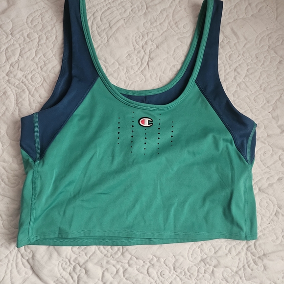 Champion Other - Champion Women's Aqua and Navy Sports Bra